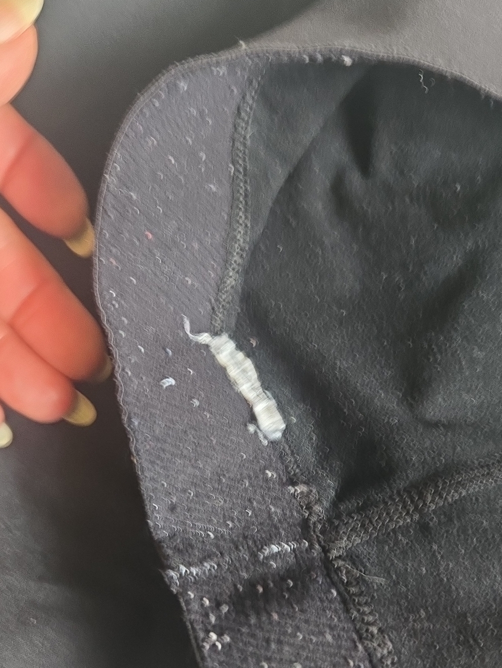 Nike Pro Black Athletic Leggings - "Just Do It" - Picture 6 of 7